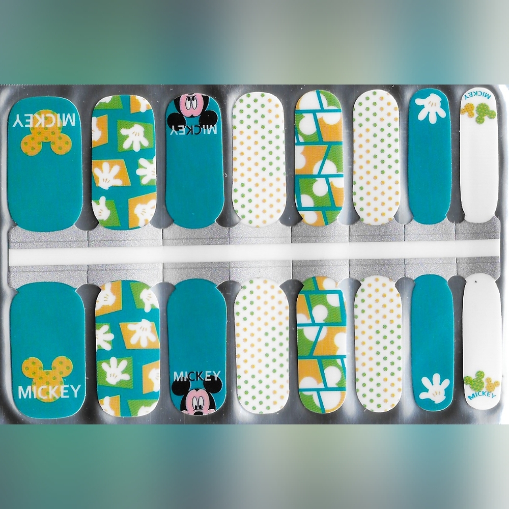 Hello Mickey Nail Polish Strips Wrap